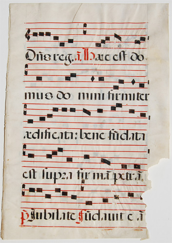 Missale Festivum original parchment from 1649